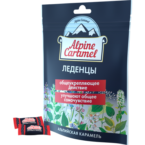 Alpine Caramel Альпийская Карамель леденцы, 75 г купить за 291 руб, фото