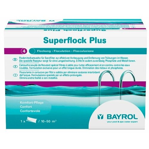 Bayrol Суперфлок Плюс (Superflock Plus) картриджи, 1 кг фотография