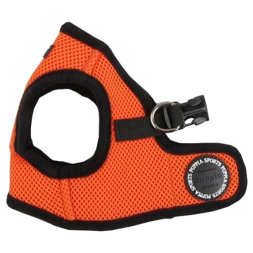 Шлейка Puppia Soft vest harness B, обхват шеи 36  см, оранжевый, XL фотография