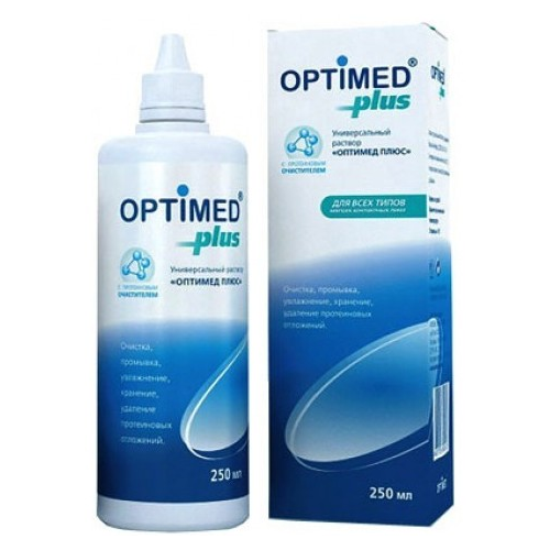 Раствор Optimed Plus, 250 мл, 1 шт. фотография