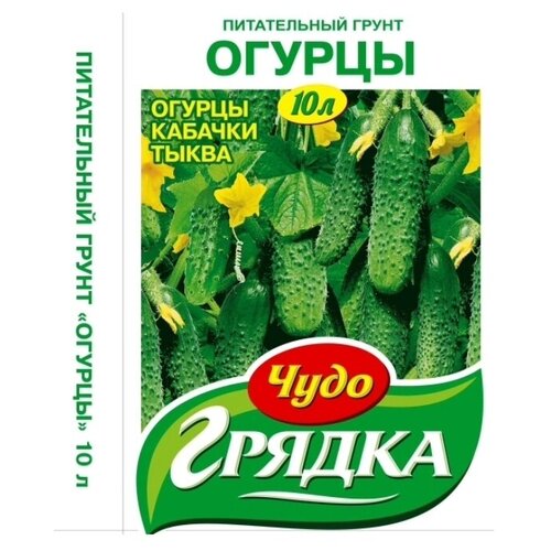 Почвогрунт для огурцов Селигер-Агро Чудо грядка, 10 л купить за 460 руб, фото