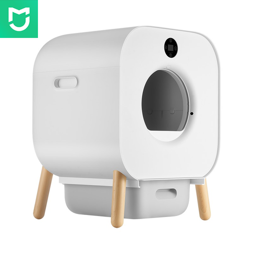 Умный автоматический кошачий туалет Xiaomi Mijia Xiaowan Intelligent Automatic Cat Toilet (XMLB01MG) CN фотография