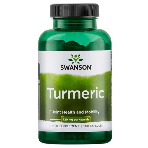 Капсулы SWANSON Turmeric, 100 г, 100 шт. фотография