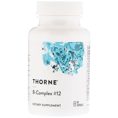 Капсулы Thorne Research B-Complex №12, 60 г, 60 шт. фотография