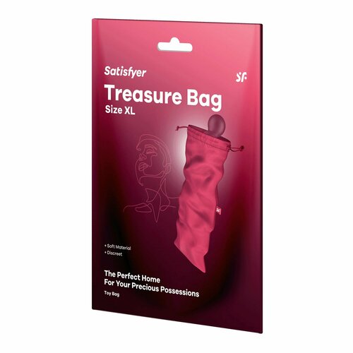 Розовый мешочек для хранения игрушек Treasure Bag XL фотография