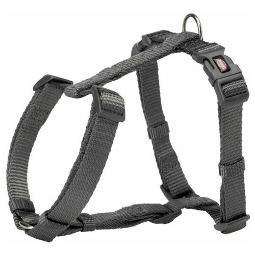 Шлейка TRIXIE Premium H-harness XS-S графитовый, XS фотография