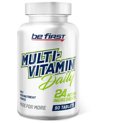 Be First Multivitamin Daily (90 таб.), 150 г фотография