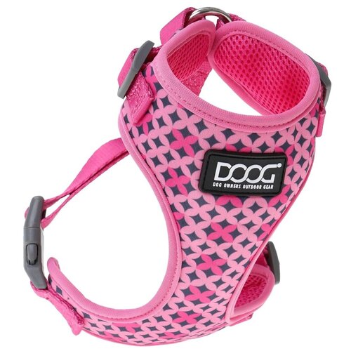 Шлейка DOOG Neoflex Soft Harness, обхват шеи 26-31  см, toto, S купить за 2115 руб, фото