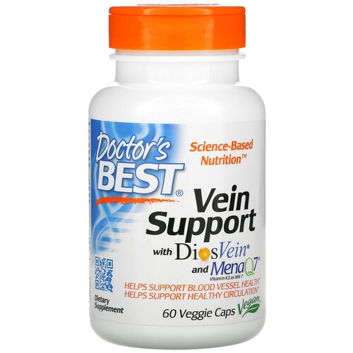 Капсулы Doctor's Best Vein Support вег., 80 г, 60 шт. фотография