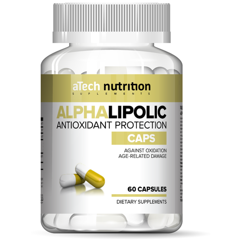 Alpha Lipoic Antioxidant Protection, 60 шт. купить за 414 руб, фото