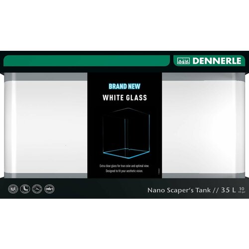 Dennerle Nano Scapers Tank White Glass 40×32×38 см, 35 л фотография