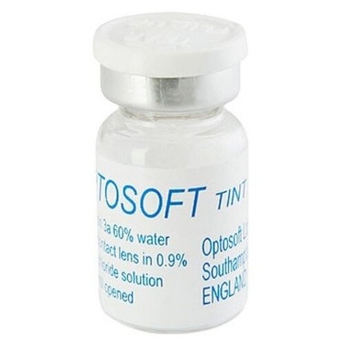 Контактные линзы Optosoft Tint, 1 шт., R 8,6, D -2,5, blue, 1 уп. фотография