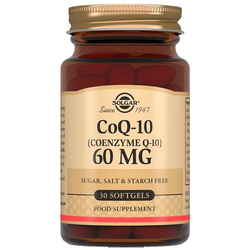 Solgar Coenzyme Q-10 капс., 60 мг, 200 г, 30 шт. фотография