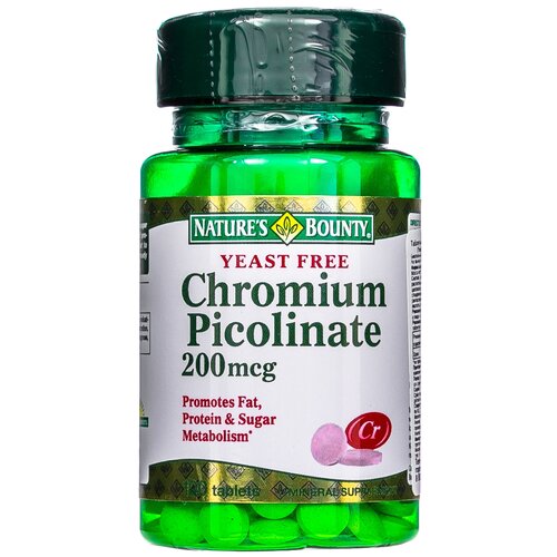 Yeast Free Chromium Picolinate таб., 200 мкг, 100 шт. фотография