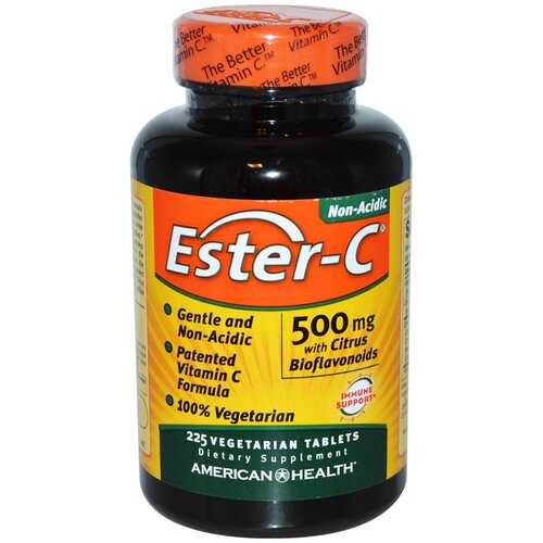 Таблетки AMERICAN HEALTH Ester-C with Citrus Bioflavonoids, 380 г, 500 мг, 225 шт. фотография