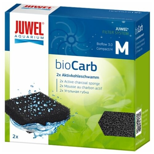 Наполнитель Juwel картридж bioCarb M 100 мл 2 черный купить за 883 руб, фото