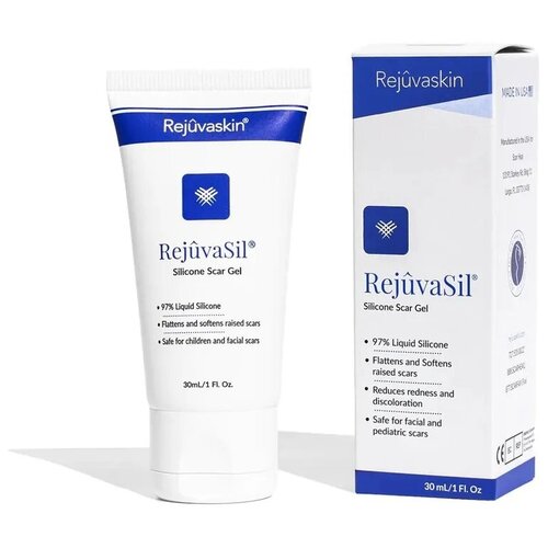 Гель от шрамов и рубцов силиконовый RejuvaSil Silicone Scar Gel, 30 мл фотография