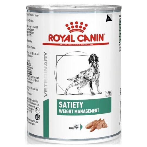 Влажный корм для собак Royal Canin Satiety Weight Management,  для снижения веса 1 уп. х 1 шт. х 410 г фотография