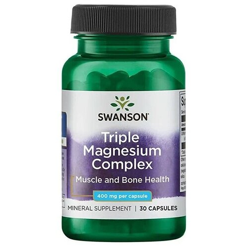 Triple Magnesium Complex, 400 мг, 100 мл, 140 г, 100 шт. фотография