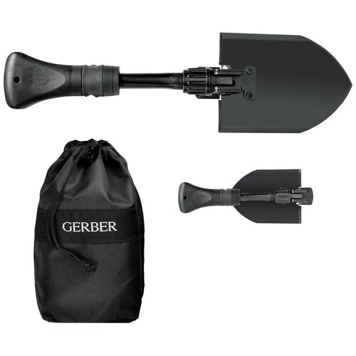 Лопата складная Gerber Gorge 22-41578 (1014048) [420мм; 794гр; нейлон. рукоять; сумка] купить за 4312 руб, фото