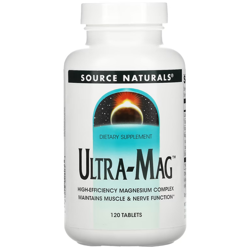 Таблетки Source Naturals Ultra-Mag, 120 шт. фотография