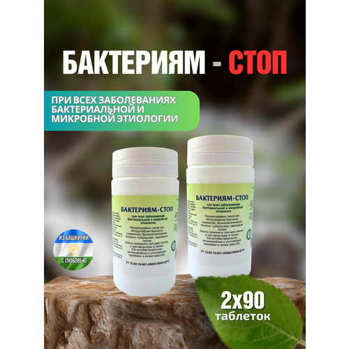 Бактериям-стоп (Антибактерин), таблетки №90 (Рецепты Гордеева) (2 шт. в наборе) фотография