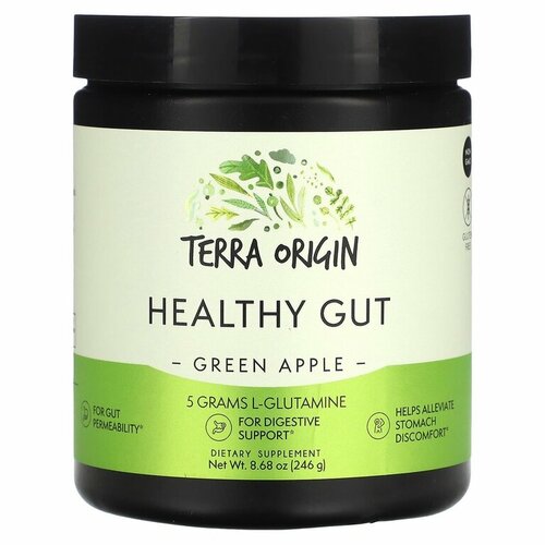 Terra Origin, Healthy Gut, зеленое яблоко, 246 г фотография