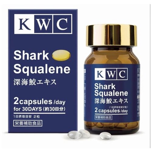 KWC Shark Squalene капс., 150 г, 60 шт. фотография