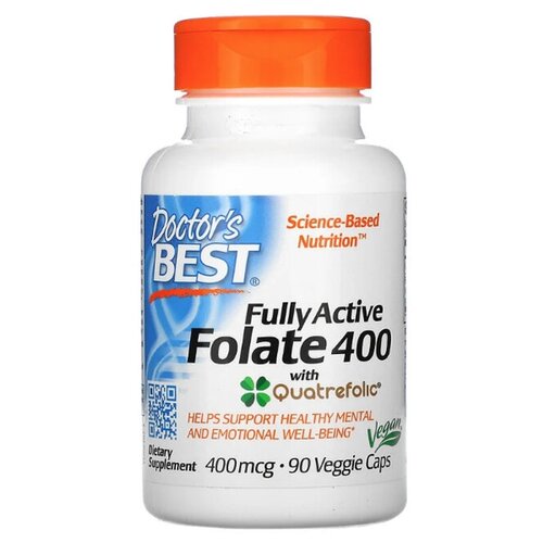 Fully Active Folate капс., 100 г, 90 шт. фотография