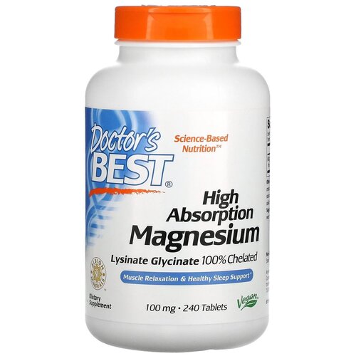 High Absorption Magnesium таб., 100 мг, 0.6 мл, 240 шт. фотография