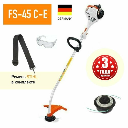 Триммер STIHL FS 45 С-Е (косильная головка Autocut 5-2 41400112360 плюс ремень одноплечевой) купить за 29950 руб, фото