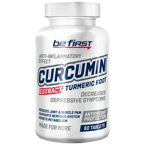 Be First Be First Curcumin (60 таб.), 100 г, 60 шт. фотография