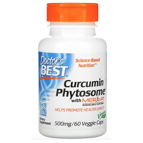 Curcumin Phytosome капс., 500 мг, 80 г, 60 шт. фотография