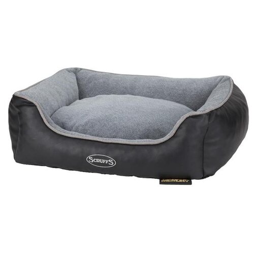 Лежак для собак и кошек Scruffs Chateau Box Bed 90х70х22 см 90 см 70 см серый 22 см фотография