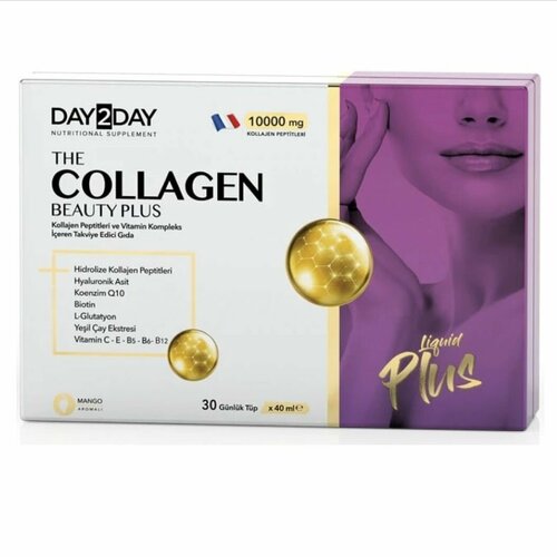 Day2Day The Collagen Beauty Plus, 30 туб. Коллаген пептид коктейль. Турция фотография