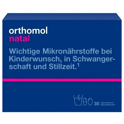 Orthomol (Ортомоль) Натал порошок + капсулы №30 фотография