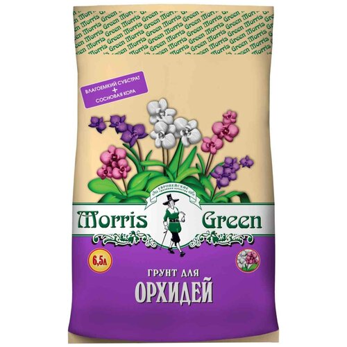 Грунт Morris Green для орхидей, 6.5 л, 2.4 кг купить за 380 руб, фото