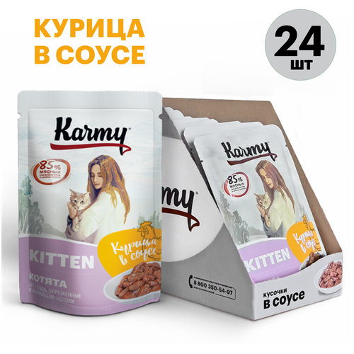 Kitten Курица в соусе купить за 1438 руб, фото