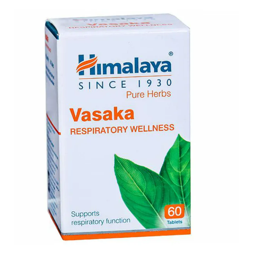 Васака Himalaya Herbals Vasaka - против кашля и респираторных проблем, 60 таб фотография