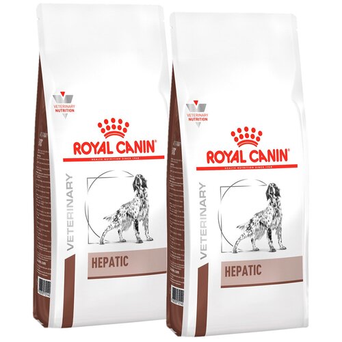 ROYAL CANIN HEPATIC HF16 для взрослых собак при заболеваниях печени (1,5 + 1,5 кг) фотография