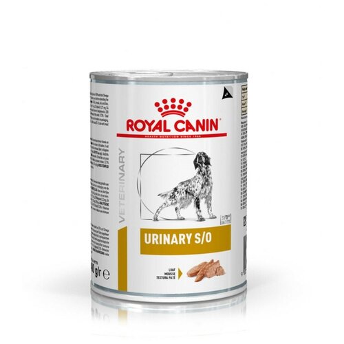 Влажный корм для собак Royal Canin Urinary S/O, при заболеваниях мочевыделительной системы 1 уп. х 1 шт. х 410 г фотография