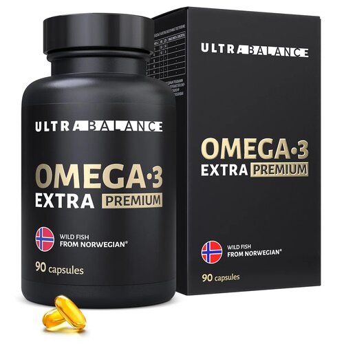 Omega-3 Extra Premium капс., 200 г, 90 шт. фотография