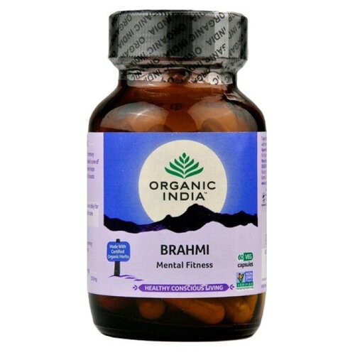 Brahmi Organic India (Брахми Органик Индия) 60 капсул фотография