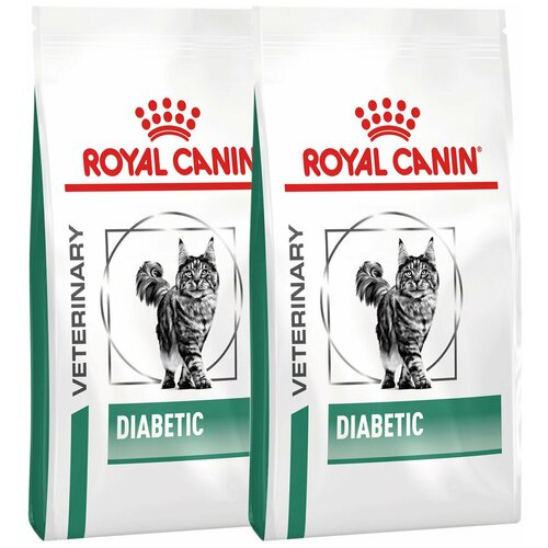 ROYAL CANIN DIABETIC для взрослых кошек при сахарном диабете (0,4 + 0,4 кг) фотография