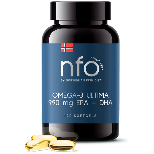 Omega-3 Ultima капс., 400 г, 120 шт. фотография