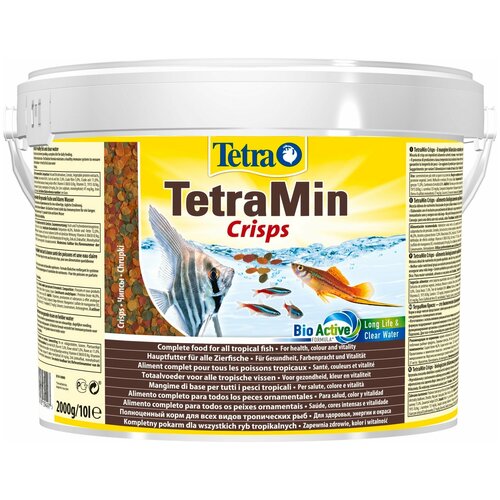 Сухой корм  для  рыб, ракообразных Tetra TetraMin Crisps, 10 л, 2 кг фотография