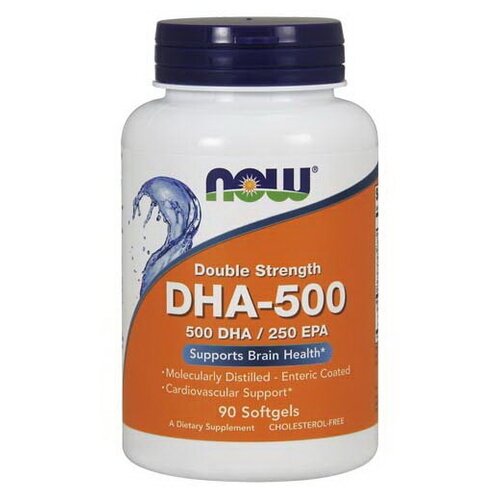 NOW DHA-500 ДГК-500 капс 1448мг N 90 фотография