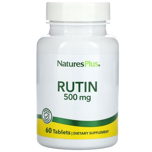 NaturesPlus Rutin (Рутин) 500 мг 60 таблеток (NaturesPlus) фотография