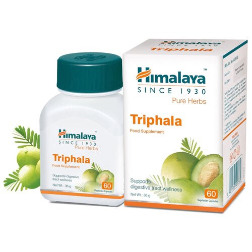 Экстракт растений Трифала (Triphala) для очищения организма, детокс, детоксикации печени, снижение уровня холестерина, 60 таб. фотография