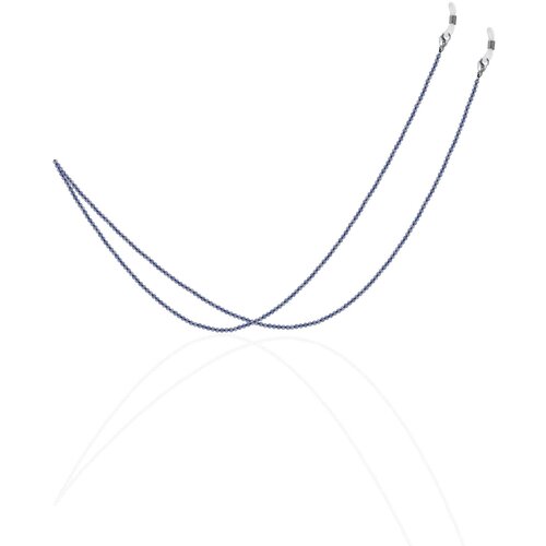 Цепочка для очков с натуральным иолитом купить за 5099 руб, фото